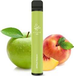 Elf Bar 600 elektronická cigareta Apple Peach 20mg (jablko, broskev)