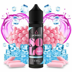 Příchuť Bombo Shake and Vape 15ml Solo Juice BubbleGum ICE