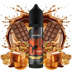 Příchuť Bombo Shake and Vape 20ml Solo Juice Caramel Choco Nuts