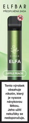 Elf Bar ELFA elektronická cigareta 500mAh Apple Peach