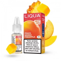 Liquid Liqua Next Gen 10ml Peach Mango Pineapple