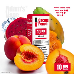 Liquid Adam´s Vape SALT 10ml Cactus Peach