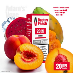 Liquid Adam´s Vape SALT 10ml Cactus Peach