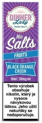 Liquid Dinner Lady Nic SALT Black Orange Crush 10ml 20mg