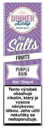 Liquid Dinner Lady Nic SALT Purple Rain 10ml 20mg