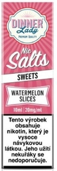 Liquid Dinner Lady Nic SALT Watermelon Slices 10ml 20mg