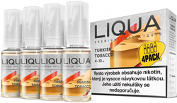 Liquid LIQUA 4Pack Turecký tabák  (4x10ml) - Turkish tobacco 