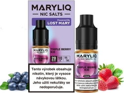 Liquid MARYLIQ Nic SALT 10ml Triple Berry Ice