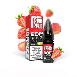 Liquid Riot Hybrid Salt 10ml Strawberry & Pink Apple