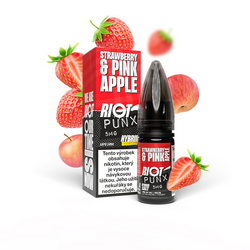 Liquid Riot Hybrid Salt 10ml Strawberry & Pink Apple