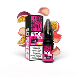 Liquid Riot Hybrid Salt 10ml Deluxe Passionfruit & Rhubarb