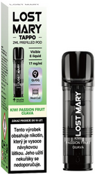 LOST MARY TAPPO Pods cartridge 1Pack Kiwi Passion Fruit Guava