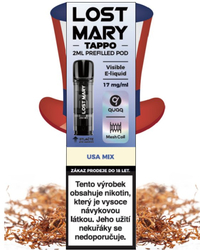 LOST MARY TAPPO Pods cartridge 1Pack USA Mix