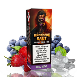 Liquid Nightmare Salt 10ml Berries Menthol